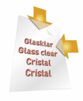 Durable plastomslag klar standard A4 krystalklar pp pose med 10 stk.