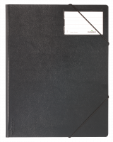 Durable elastikmappe med elastikholder A4 sort