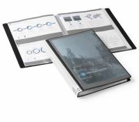 Durable displaybog duralook&reg; plus A4 med 40 lommer sort