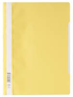 Durable A4 kvalitets tilbudsmappe med klar forside. gul