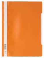 Durable A4 kvalitets tilbudsmappe med klar forside. orange
