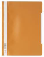 Durable A4 kvalitets tilbudsmappe med klar forside. orange