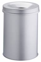 Durable papirkurv brandsikker safe 15 liter grå