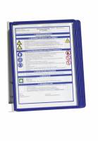 Durable Vario® vægregistersystem med 5 lommer komplet, blå