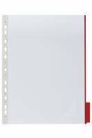 Durable Function Panel A4 lomme til registersystem rød