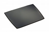 Durable skriveunderlag artwork med transparent overflade pp sort