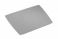 Durable skriveunderlag artwork med transparent overflade pp grå