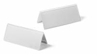 Durable bordskilteholder akryl 61x122mm klar, 10stk