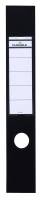 Durable selvkl&aelig;bende rygetiket til mapper ordofix&reg; 60x390mm, sort, 10 stk