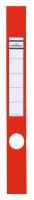 Durable selvkl&aelig;bende rygetiket til mapper ordofix&reg; 40x390mm, r&oslash;d, 10 stk
