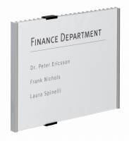 Durable Info sign 297x210mm A4 dør og vægskilte i aluminium og frontplade i akryl