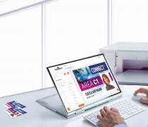 Durable recycled indstik til navneskilte 54x90mm hvid, 20 ark