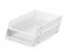 Durable brevbakke economy a4 gitterbund hvid