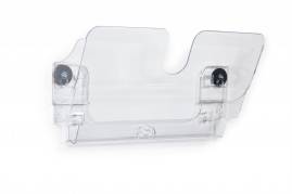 Durable brochureholder flexiplus a4 tv&aelig;r magnetisk klar