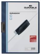 Durable Duraquick® 20 klemmappe i pp-plast med klar forside,  blå