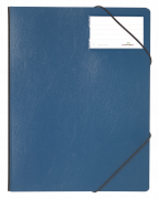 Durable elastikmappe med elastikholder A4 blå