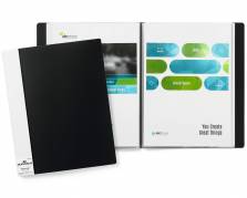 Durable Displaymappe DURALOOK med 30 lommer sort