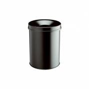 Durable papirkurv brandsikker safe 15 liter sort