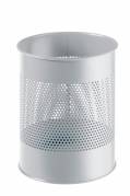 Durable papirkurv metal 15 liter 165mm rund gr&aring;