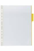 Durable Function Panel A4 lomme til registersystem gul