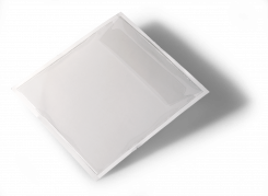 Durable selvklæbende lomme pocketfix® cd/dvd klar, 10 stk