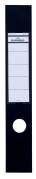 Durable selvklæbende rygetiket til mapper ordofix® 60x390mm, sort, 10 stk