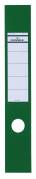 Durable selvklæbende rygetiket til mapper ordofix® 60x390mm, grøn, 10 stk