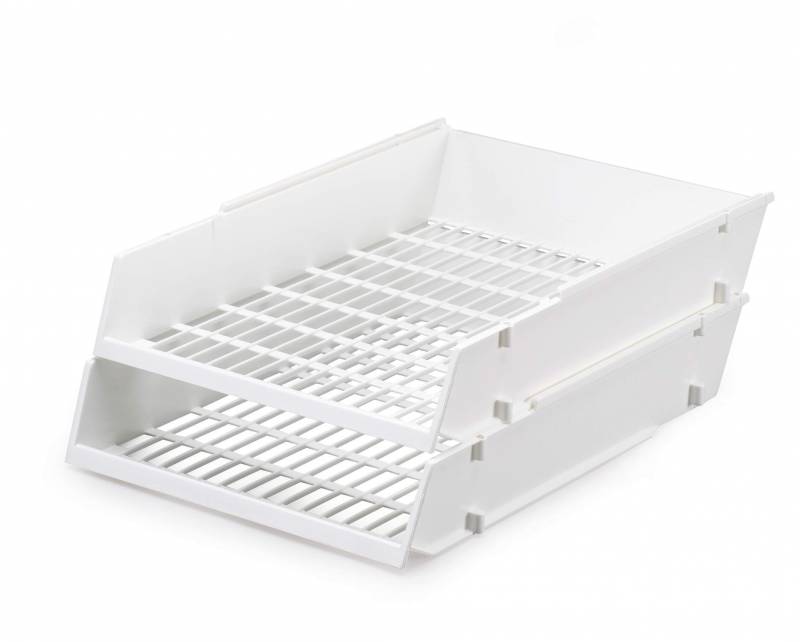 Durable brevbakke economy a4 gitterbund hvid