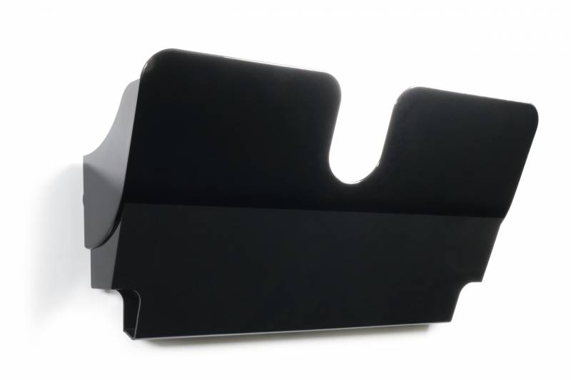 Durable brochureholder flexiplus a4 tv&aelig;r magnetisk sort