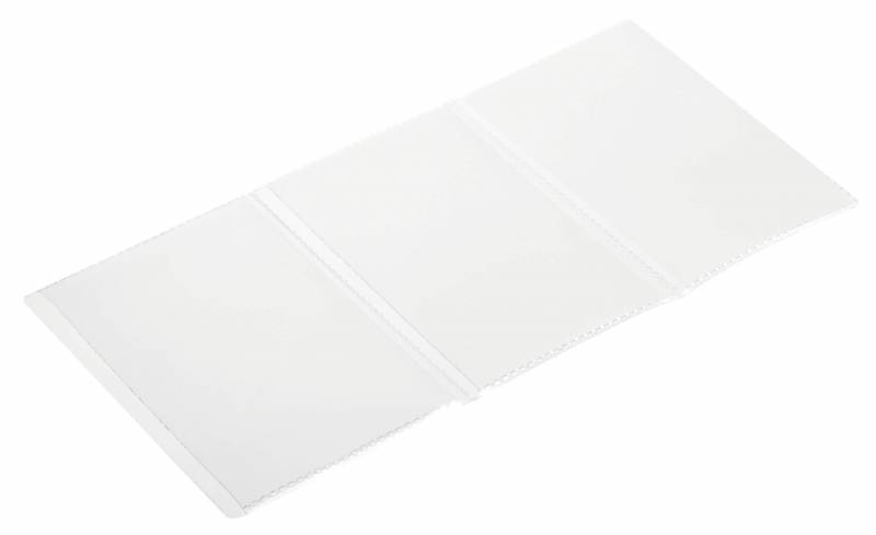 Durable tredobbelt plastomslag 210x105 mm, klar