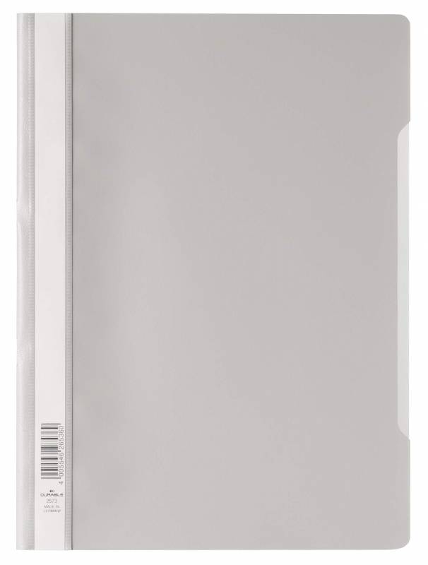 Durable A4 kvalitets tilbudsmappe med klar forside. gr&aring;