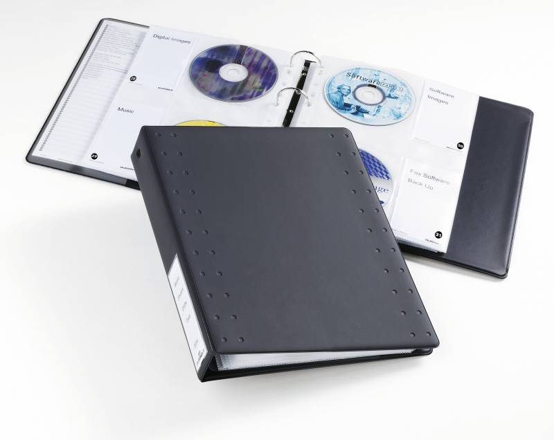 Durable ringbind CD/DVD index 40 &ndash; opbevaring af optiske medier