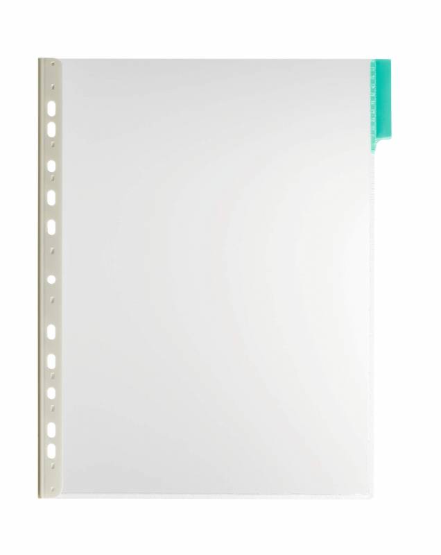 Durable Function Panel A4 lomme til registersystem gr&oslash;n