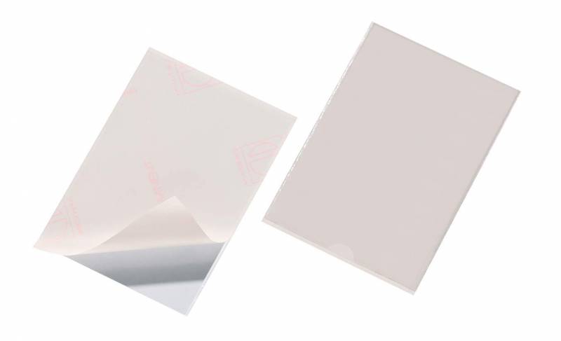 Durable Pocketfix 148x105mm selvkl&aelig;bende PP-lomme, 25 stk