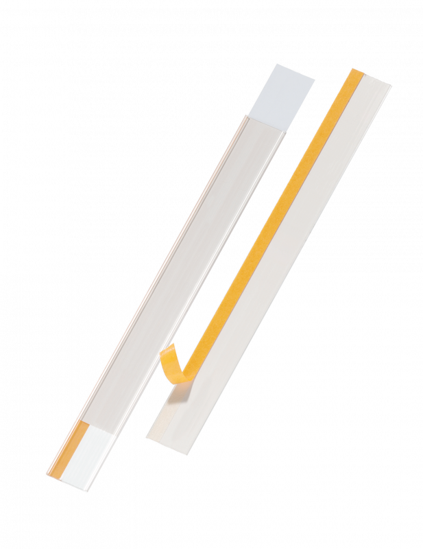 Durable hyldeforkant scanfix® 1000x62 mm selvklæbende klar