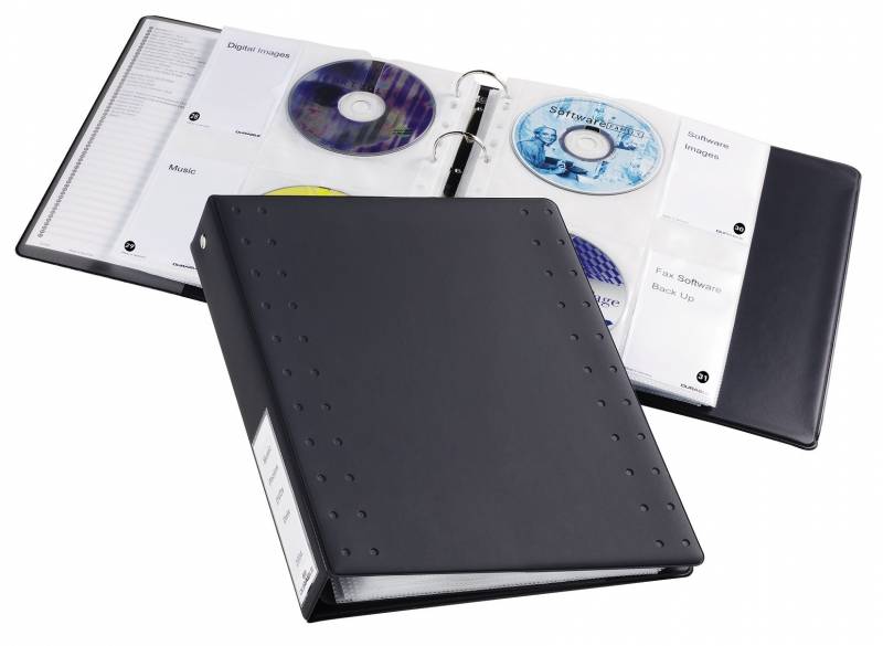 Durable ringbind CD/DVD index 40 &ndash; opbevaring af optiske medier
