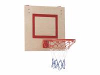 Basketballplade med kurv og net, 460x500 mm