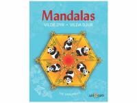 Mandalas malebog Vilde Dyr med 32 sider