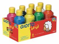 Akrylfarve Kids, let vaskbart 250 ml, 8 farver