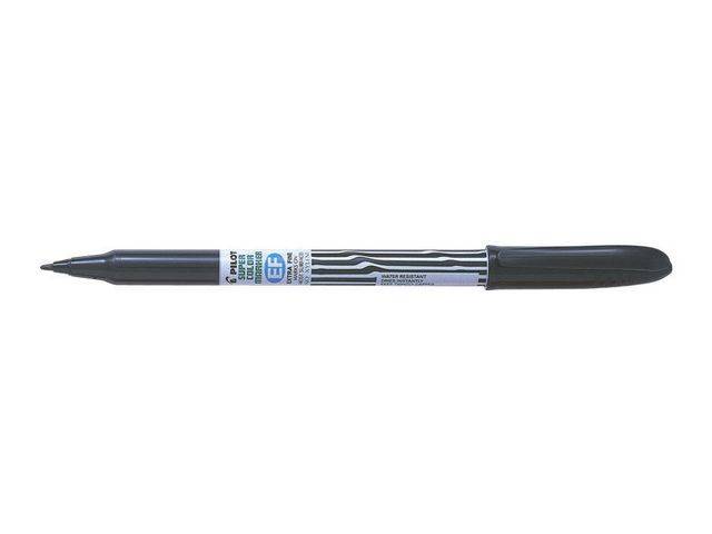 Pilot SCAN-EF Super Color marker ekstra fine 0,9mm sort