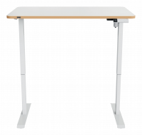 Leitz Ergo h&aelig;ve-s&aelig;nke ergonomisk skrivebord 120x70cm hvid