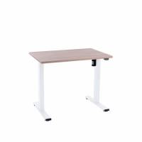 Operator h&aelig;ve-s&aelig;nkebord 90x60cm eg med hvidt stel