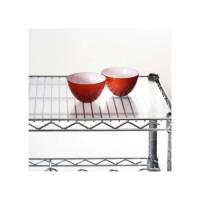 Office Hyldeplade Wirefix 36x91 klar plast