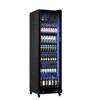Display k&oslash;leskab INLUX INSC-380FC 335 liter sort