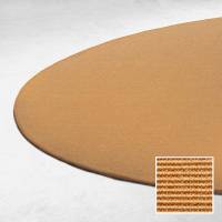 Sisal Boucle gulvt&aelig;ppe rundt &Oslash;160cm natur