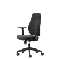 Office canadian Ergo Eco 2 kontorstol med høj ryg, sort