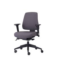 Office Canadian Ergo 01 kontorstol med Fighter stof mørkegrå