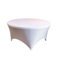 American dug til Ø115cm klapbord hvid