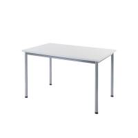 Oporto Base kantinebord, 80x120 cm - Hvid