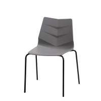 Titus kantinestol stabelstol i elegant design - Antracit